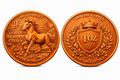 PRE-ORDER - Year of the Horse 2026 – 1 oz .999 Fine Copper Coin (Antique Finish)